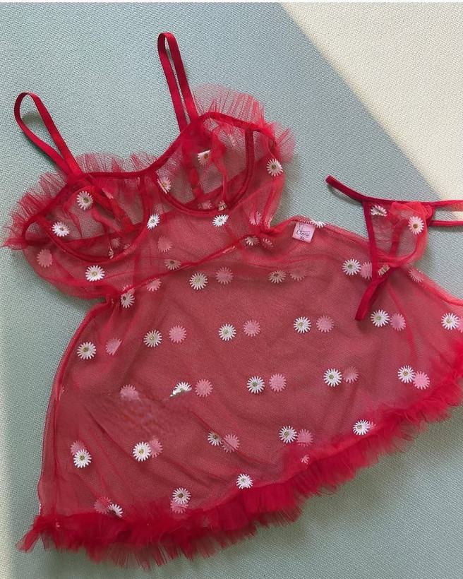 لباس خواب تور فانتزی زنانه