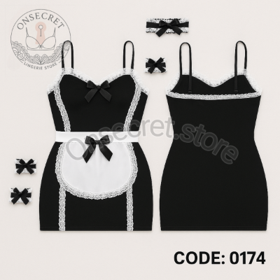 ست کاستوم خدمتکاری زنانه