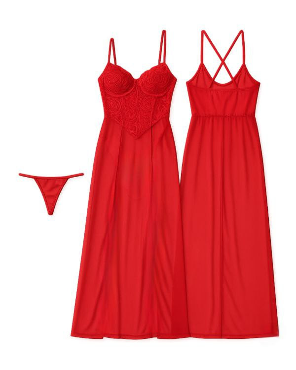 لباس خواب فانتزی بلند زنانه