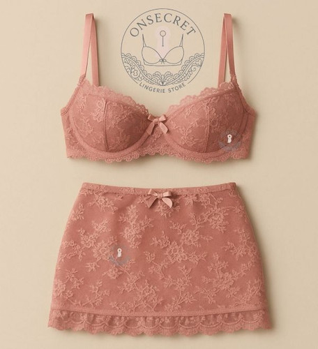 ست سوتین و دامن فانتزی زنانه