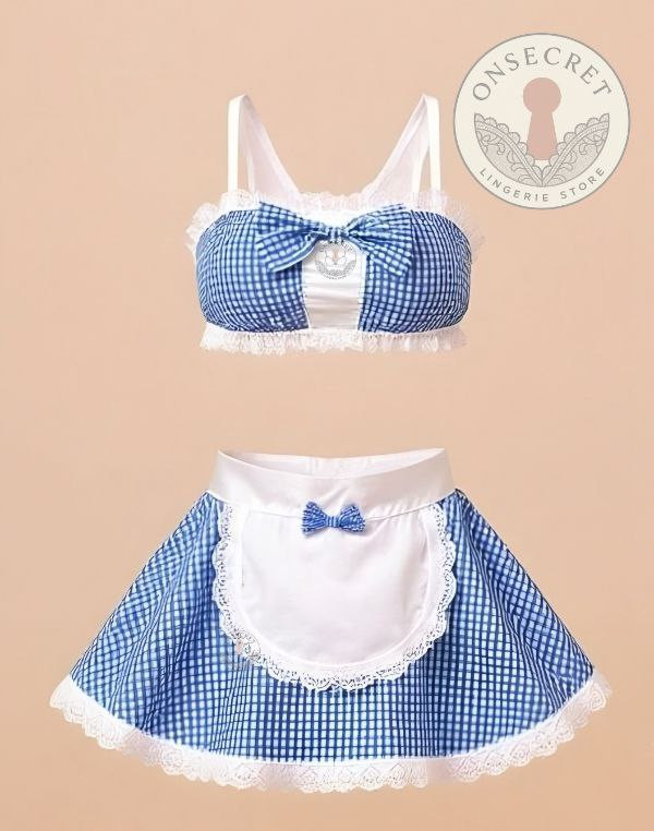 ست کاستوم خدمتکاری زنانه فانتزی