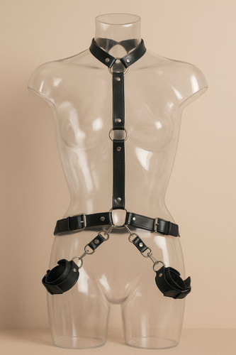 گارتر ۵ تکه چرم