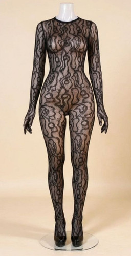 بادی استاکینگ یکسره فاقباز زنانه