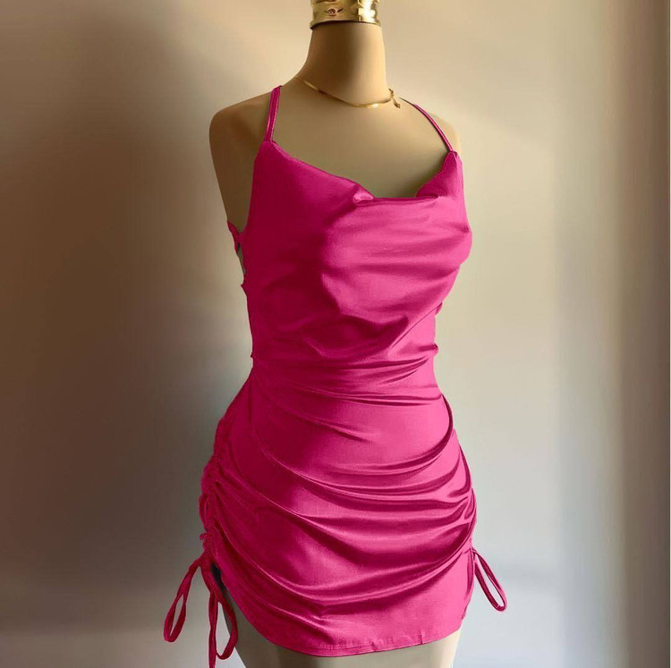 تونیک فانتزی ساتن زنانه