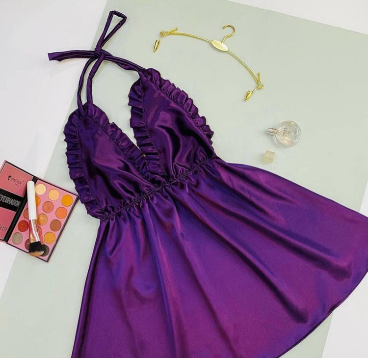 لباس خواب ساتن زنانه