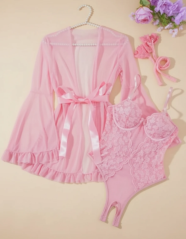 ست لباس خواب زنانه فانتزی