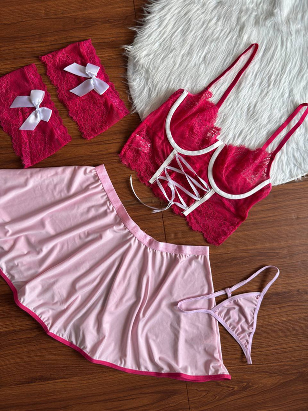 ست لباس زیر زنانه فانتزی