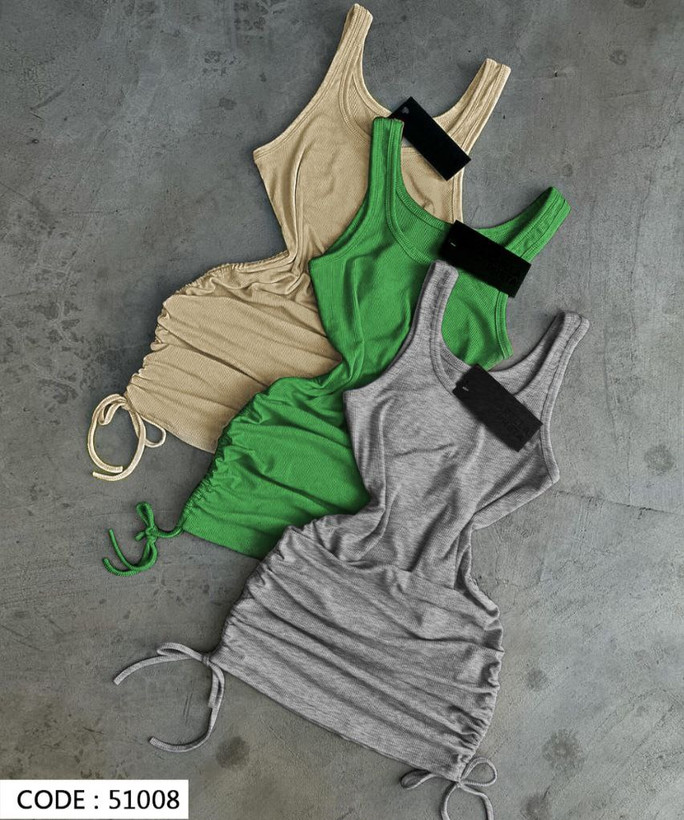 تونیک فانتزی رکابی بغل گتردار زنانه