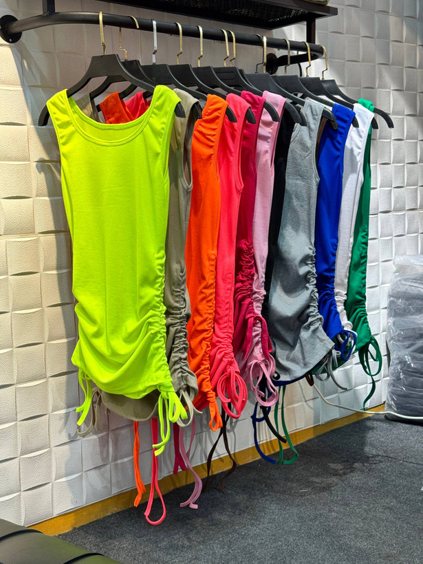 تونیک فانتزی رکابی بغل گتردار زنانه