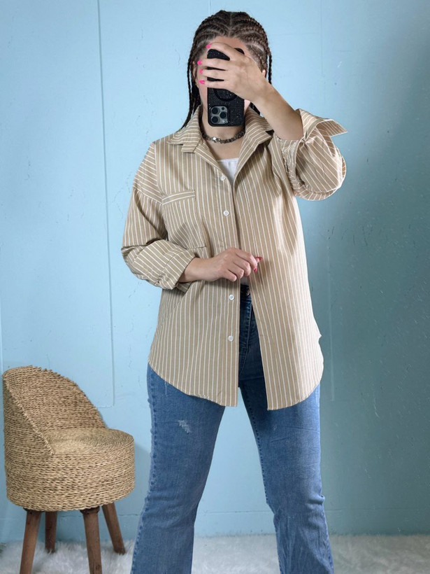 شومیز راه راه زنانه