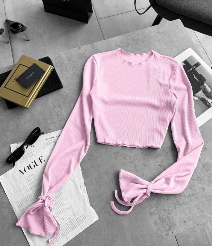 کراپ آستین بلند زنانه